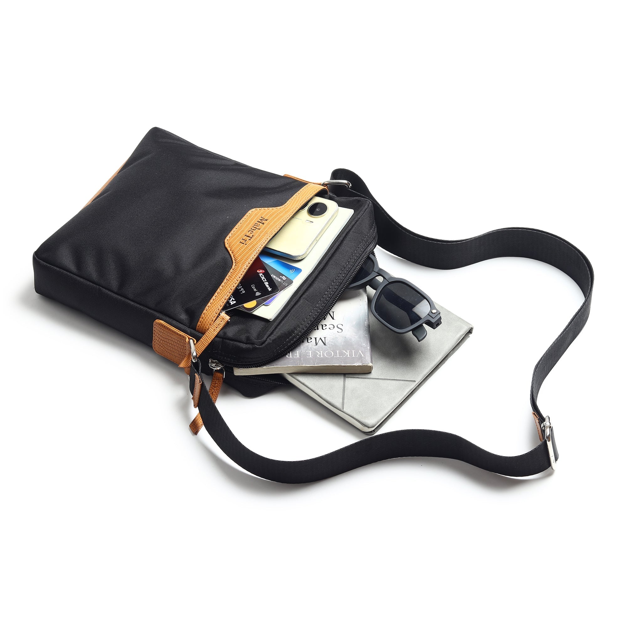 Mark Canvas Side Messenger Bag